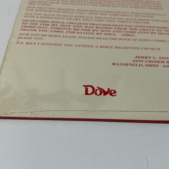 Jerry Titus on Dove He’s Alive Record New In packaging LP Vinyl - Picture 3 of 3